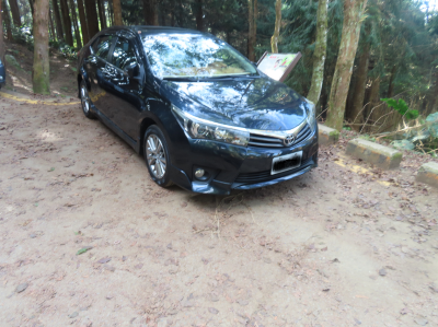 登山口停車亂相(新竹林管處提供)