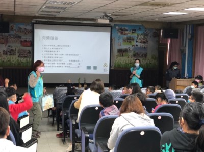 政風室品格教育宣導有獎徵答活動(新竹林管處提供)