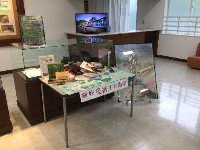 阿里山林業鐵道特色展於黑部峽谷鐵道宇奈月車站2樓開展
