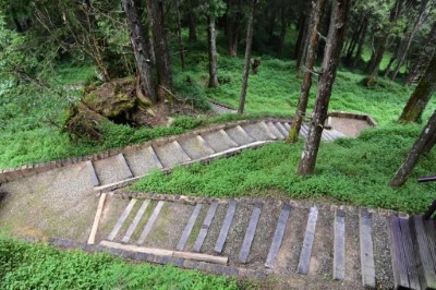 水山療癒步道以手作步道、降低生態干擾