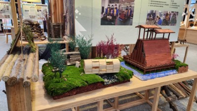 建築科-東勢林業文化園區設施的模型