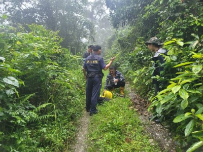 花蓮林區管理處與保七總隊第九大隊執行非法查緝行動