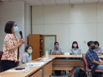 屏東林區管理處處長楊瑞芬致詞