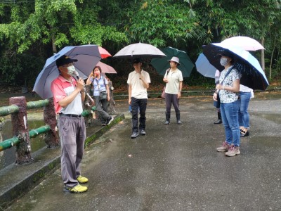 水保局課長說明工程施作過程