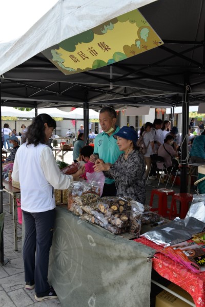 農民市集攤位(林業保育署新竹分署)