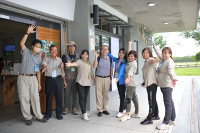 林業及自然保育署嘉義分署來到大農大富平地森林園區參加平地森林交流共學會