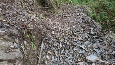 北大武山步道受損
