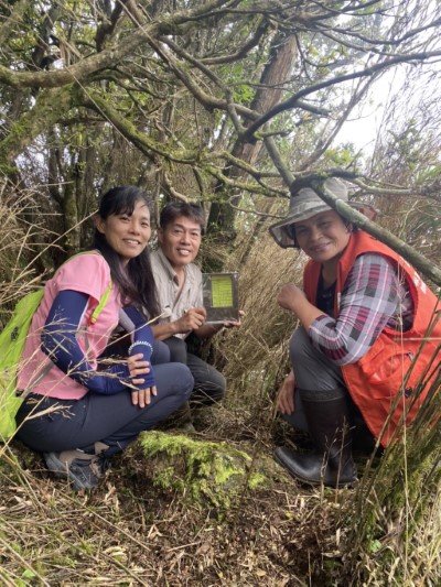 賽夏森力軍-設置卡箱、編排巡護路線巡守山林(林業保育署新竹分署提供)