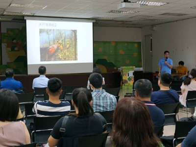 林業試驗所潘孝隆助理研究員授課