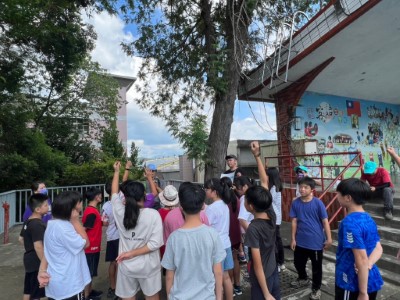校園植物解說學生反應熱烈(林業保育署新竹分署提供)