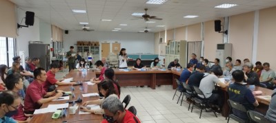 連辦4場防範森林火災座談會，邀請各地警政、消防、鄉鎮區公所、地方村里長、造林業商、護林協會、社區發展協會及露營區業者等相關公私部門與會(林業保育署新竹分署提供)