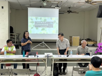 本(27)日由新竹分署副分署長率同仁「與林農有約」（林業保育署新竹分署提供）