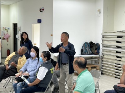 林農踴躍發言關心自己租地的權益（林業保育署新竹分署提供）