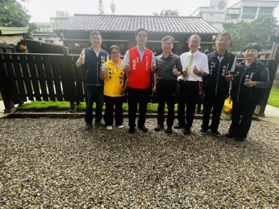 竹東宿舍區32及34號修復開幕合照(台灣文化響起協會拍攝)