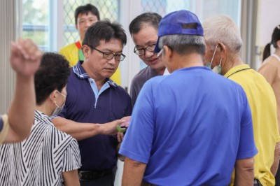 林弘基主任就案件服務答詢