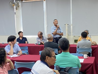 林農踴躍發言關心自己租地的權益(林業保育署新竹分署提供)