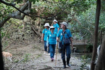 屏東社頂部落定期進行巡守監測