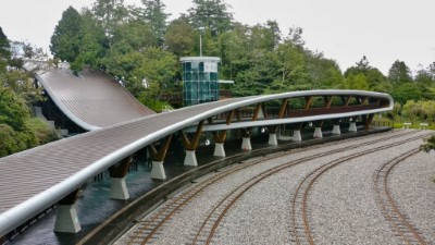 全新的祝山車站