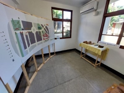 展示竹東宿舍區植栽分布（台灣文化響起協會拍攝）