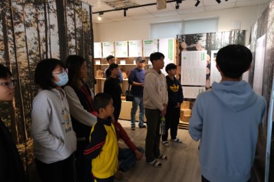 參觀「木育山海－永續生活展」