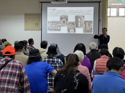 段木香菇培植課程，民眾參與踴躍。