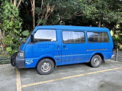 林業保育署新竹分署巡護山林退役車輛（林業保育署新竹分署烏來工作站拍攝）