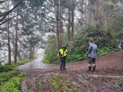 本分署關山站同仁會同警方查緝不法