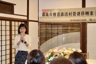 農業部綜合規劃司蔡巧蓮司長致詞