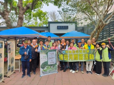 玉里工作站辦理贈苗活動