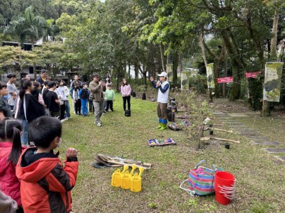 活動開始解說(林業保育署新竹分署提供)