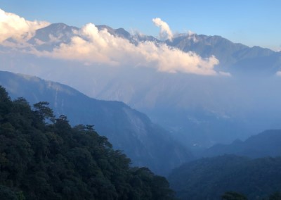 大雪山國家森林遊樂區狀況山林景色