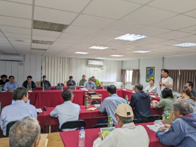平臺會議進行中各單位均熱烈參與討論
