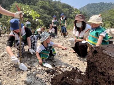 透過企業植樹活動為環境教育做紮根