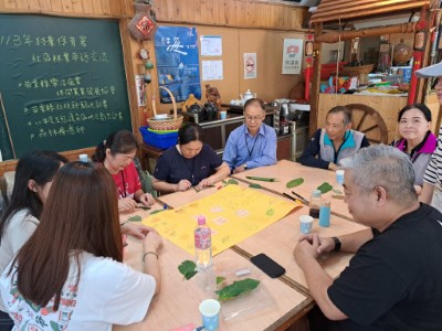 分組討論及交流分享(林業保育署新竹分署提供)