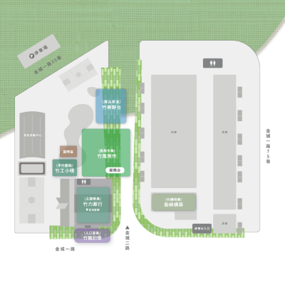 林業保育署新竹分署舉辦「竹城新村」系列活動地圖資訊(林業及自然保育署新竹分署提供)