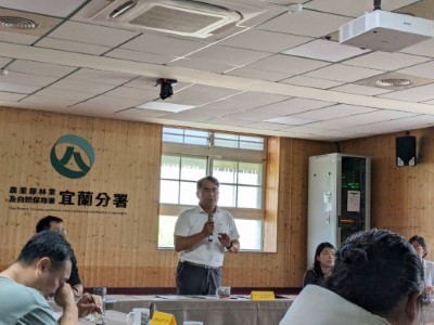 本次平台會議主席鄧副分署長江山說明國土綠網軸帶核心目標期盼各界齊心合作共同打造綠色國土
