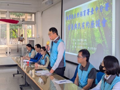 「首長與民有約座談會」張分署長弘毅致詞