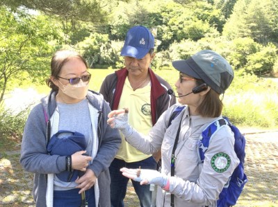 現場解說讓民眾認識植物生態