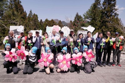 林業保育署嘉義分署、林鐵文資處歡迎民眾於3月10日至4月10日來阿里山賞花