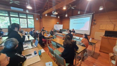 企業夥伴針對媒合平台操作及後續執行提出問題進行討論