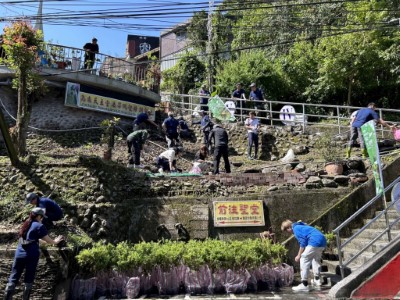完成種植烏來杜鵑500株。(林業保育署新竹分署提供)