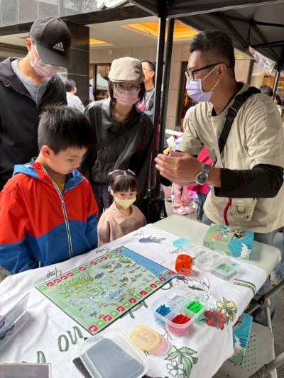 保力溪生態桌遊探索水域物種保育及棲地維護10