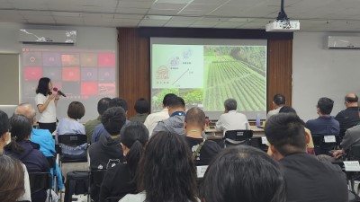 林業保育署臺東分署自然保育科徐惠君技正報告臺東區域綠網4年來的跨域合作成果