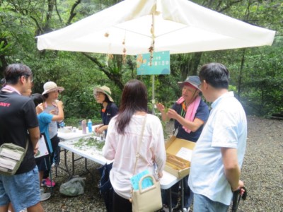 志工解說活動（林業保育署新竹分署提供）