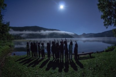 湖畔夜間觀察_日本然別湖自然中心(東眼山自然教育中心提供)