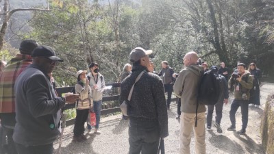 在地解說員導覽解說（林業保育署新竹分署提供）
