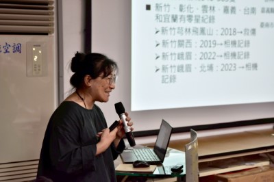 石虎保育協會分享新竹淺山地區石虎調查初步成果(林業保育署竹分署提供)