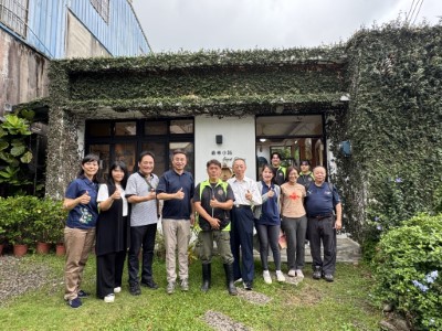 林華慶署長與曾智勇主委參訪南庄森林小站