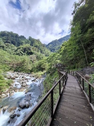 天籟步道為大人小孩皆適宜行走的步道