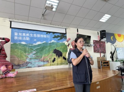 臺中市和平區達觀里里長李嬋娟出席表揚活動